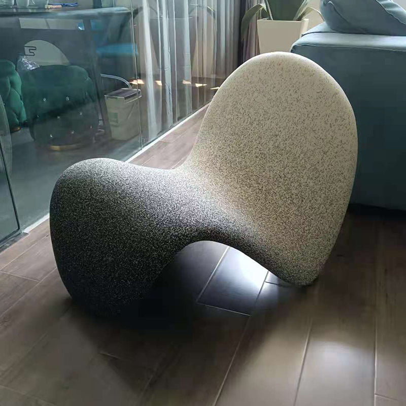 30.7" L x37.4"W x24.8"H Armless Tight Back Chair for Living Room