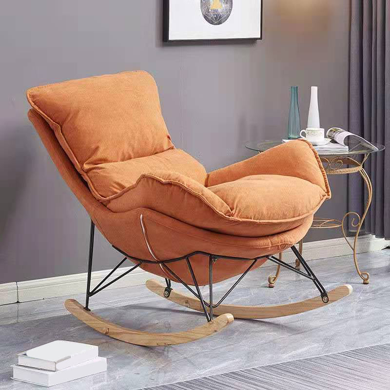 Sewn Pillow Back Armless Chair for Apartment 26.77" L X 37.4" W X 34.65" H