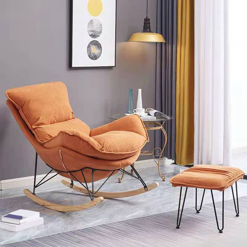 Sewn Pillow Back Armless Chair for Apartment 26.77" L X 37.4" W X 34.65" H