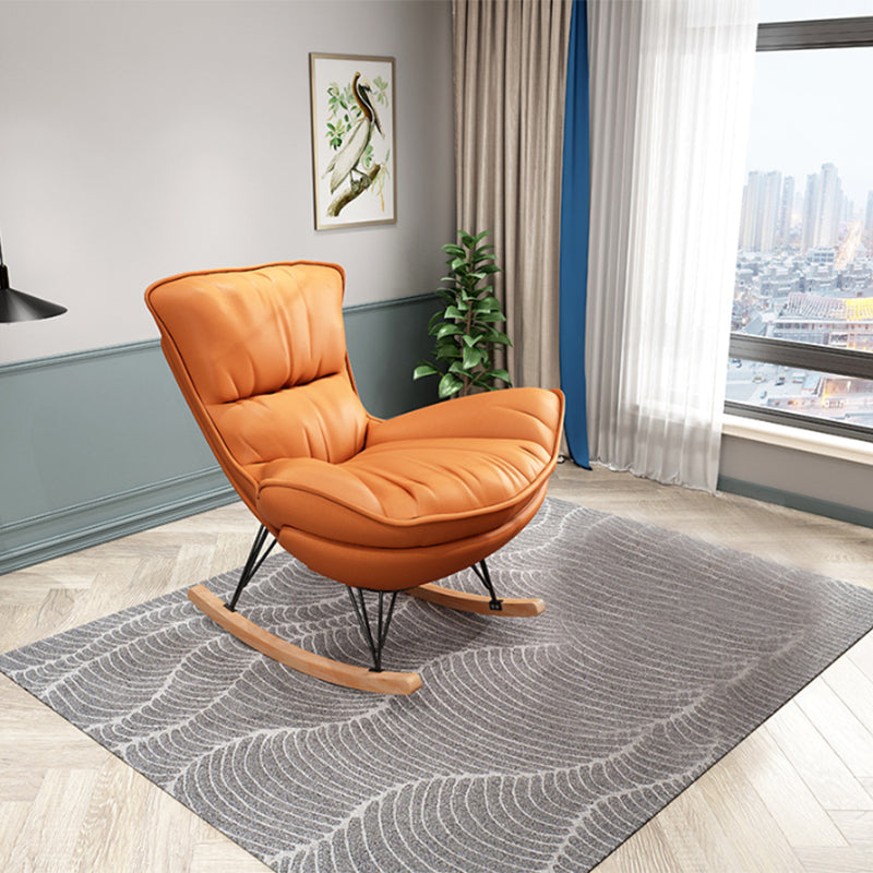 Sewn Pillow Back Armless Chair for Apartment 26.77" L X 37.4" W X 34.65" H