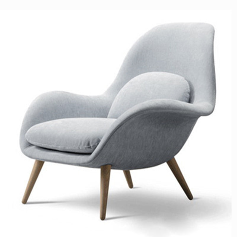 Arms Included Chair 33.4" L x 33.8" W x 32.6" H Solid Wood Frame Chair