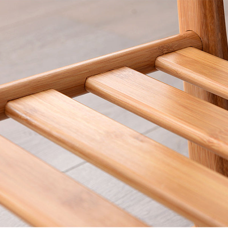 Nordic Style Wood/tan Solid Wood with Storage Rack Coffee Table