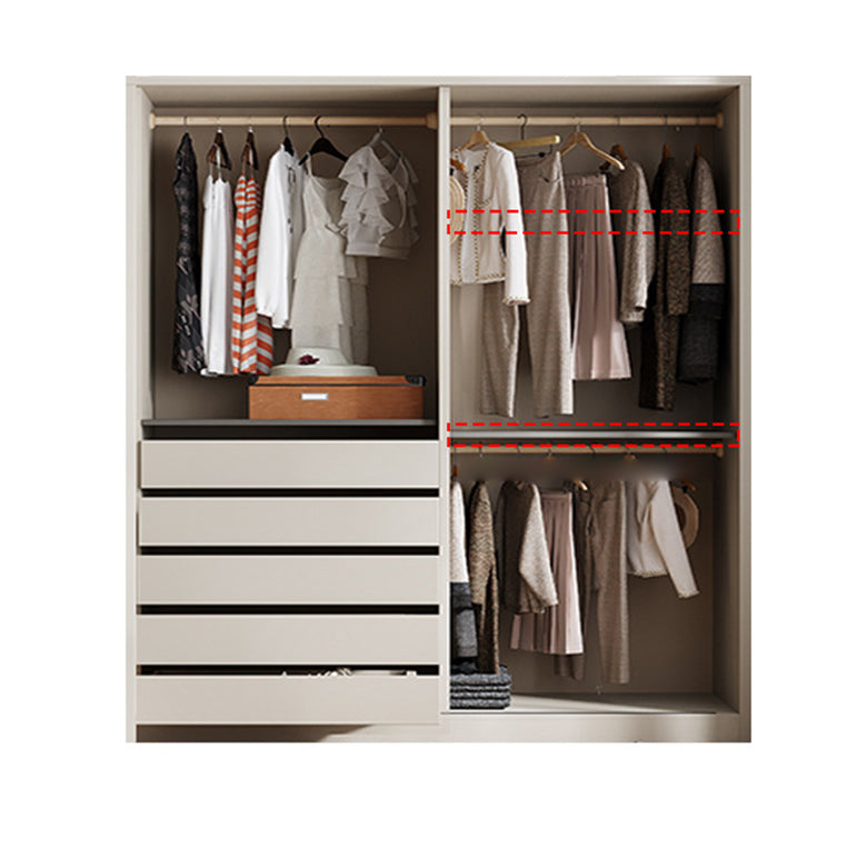 Manufactured Wood Modern Cabinet for Bedroom Sliding Door Storage Cabinet