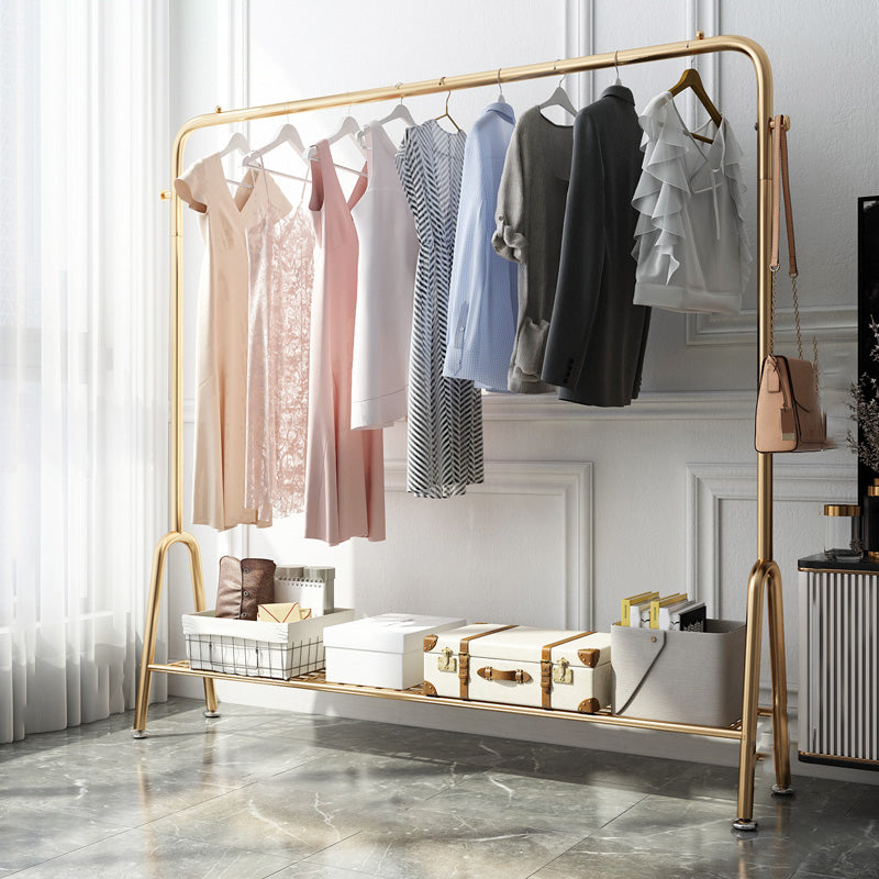 Contemporary Style Wardrobe Metal Bedroom Wardrobe Closet With Shelf