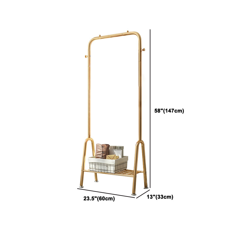 Contemporary Style Wardrobe Metal Bedroom Wardrobe Closet With Shelf