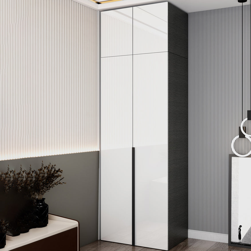 Modern Storage Cabinet Engineered Wood Wardrobe Armoire for Bedroom