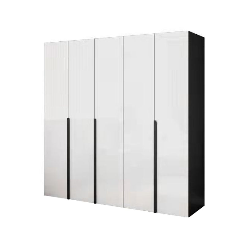 Modern Storage Cabinet Engineered Wood Wardrobe Armoire for Bedroom
