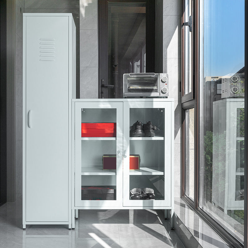 Contemporary Style Wardrobe Metal Bedroom Wardrobe Closet With Legs