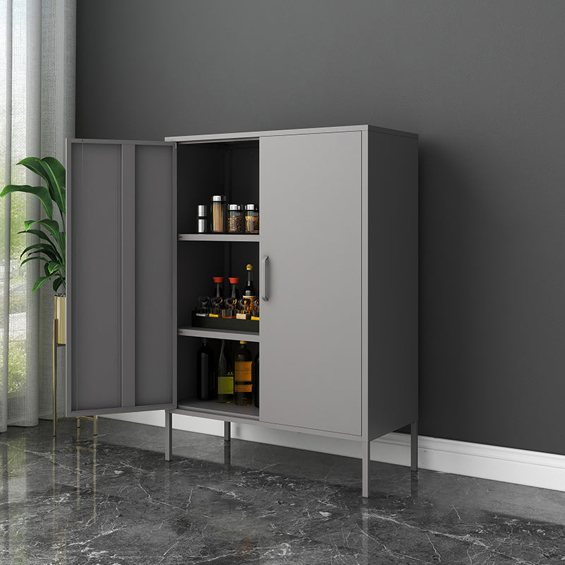 Contemporary Style Wardrobe Metal Bedroom Wardrobe Closet With Legs