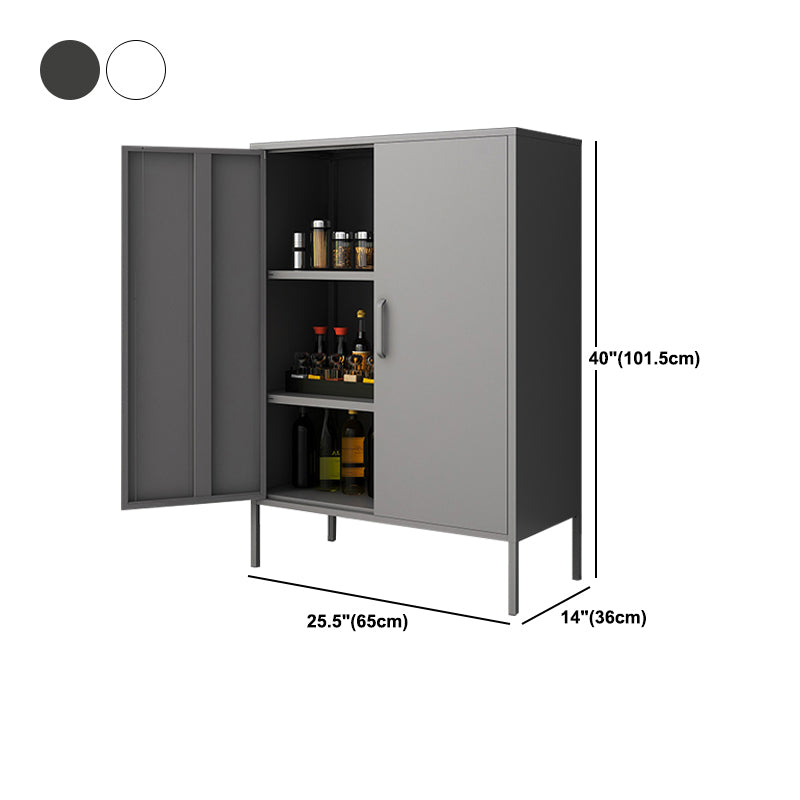 Contemporary Style Wardrobe Metal Bedroom Wardrobe Closet With Legs
