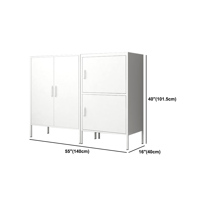 Contemporary Style Wardrobe Metal Bedroom Wardrobe Closet With Legs