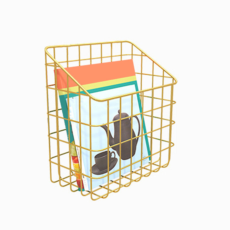 Modern Metal Floating Bookcase 6-inch Wide Wall Mounted Book Shelf