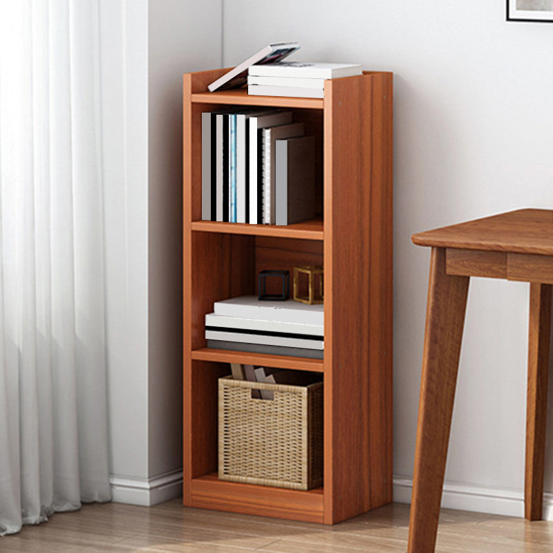 Closed Wooden Bookcase Modern Home Living Room Bedroom Corner Bookshelf