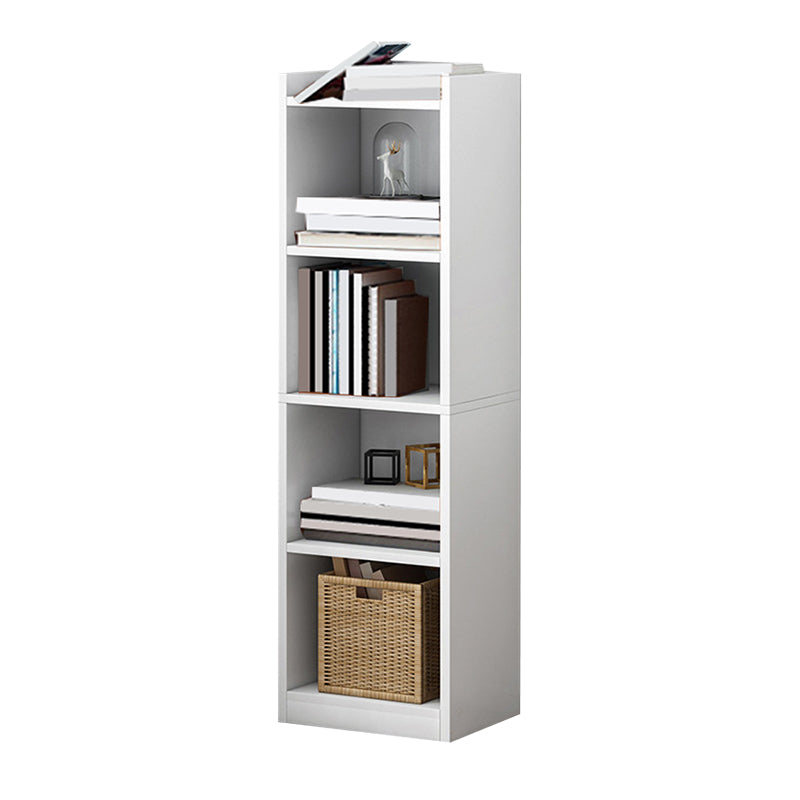 Closed Wooden Bookcase Modern Home Living Room Bedroom Corner Bookshelf