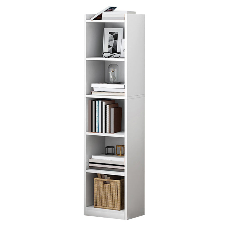 Closed Wooden Bookcase Modern Home Living Room Bedroom Corner Bookshelf