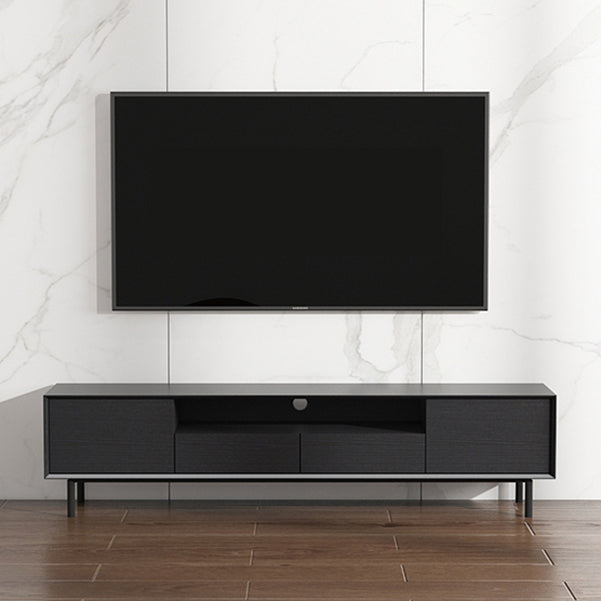 Home TV Storage Modern Rectangle TV Cabinet with Splayed Metal Legs