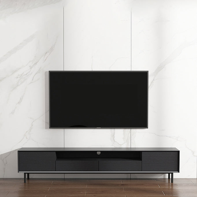 Home TV Storage Modern Rectangle TV Cabinet with Splayed Metal Legs