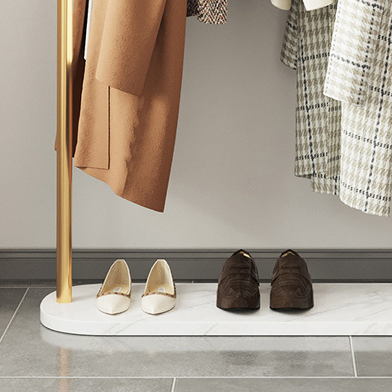 Gorgeous Metal Coat Rack Entryway Kit Designer Marble Botton Coat Rack