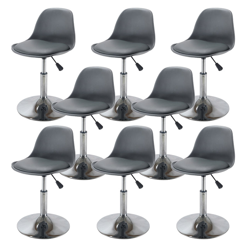 Contemporary Liftable Bar Stool Metal Counter Bar Stool with Metal Legs