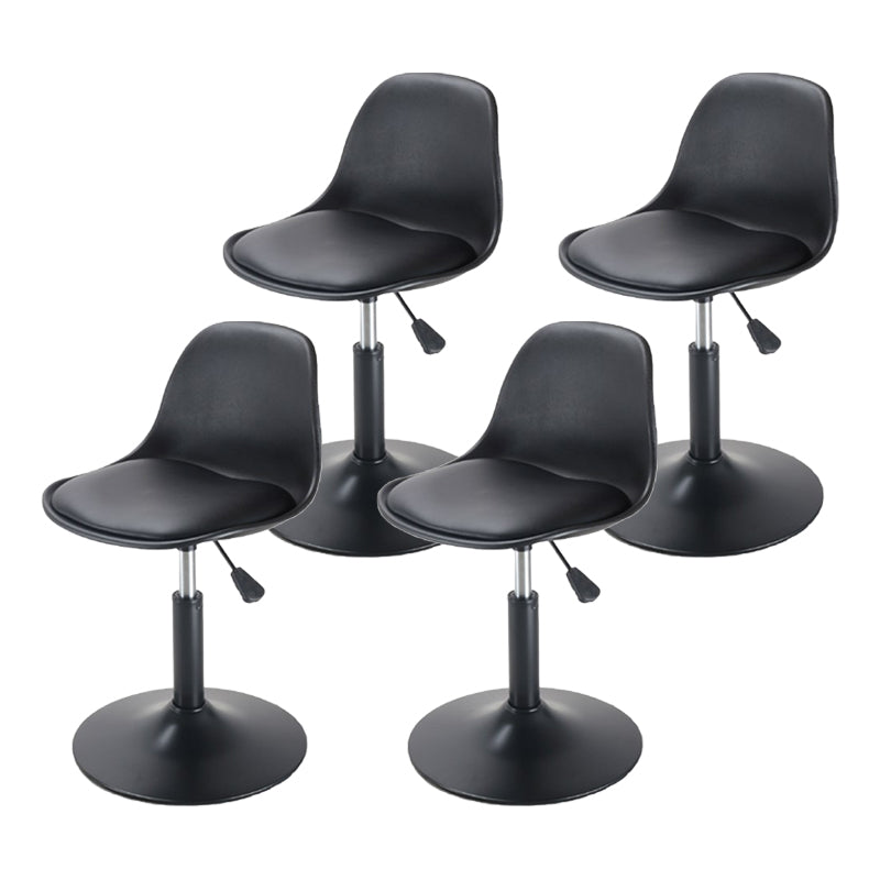 Contemporary Liftable Bar Stool Metal Counter Bar Stool with Metal Legs