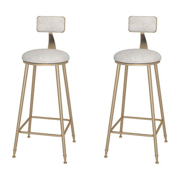 1/2/3 Pieces Marble Bar Table Set Matte Finish Bar Stool and Table Set