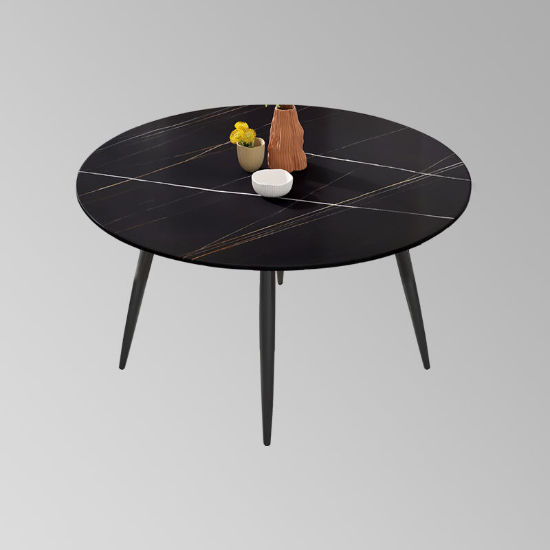 Modern Restaurant Table and Chair Set 1/4/5/7 Pieces Round Dining Table Set