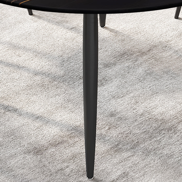 Modern Restaurant Table and Chair Set 1/4/5/7 Pieces Round Dining Table Set