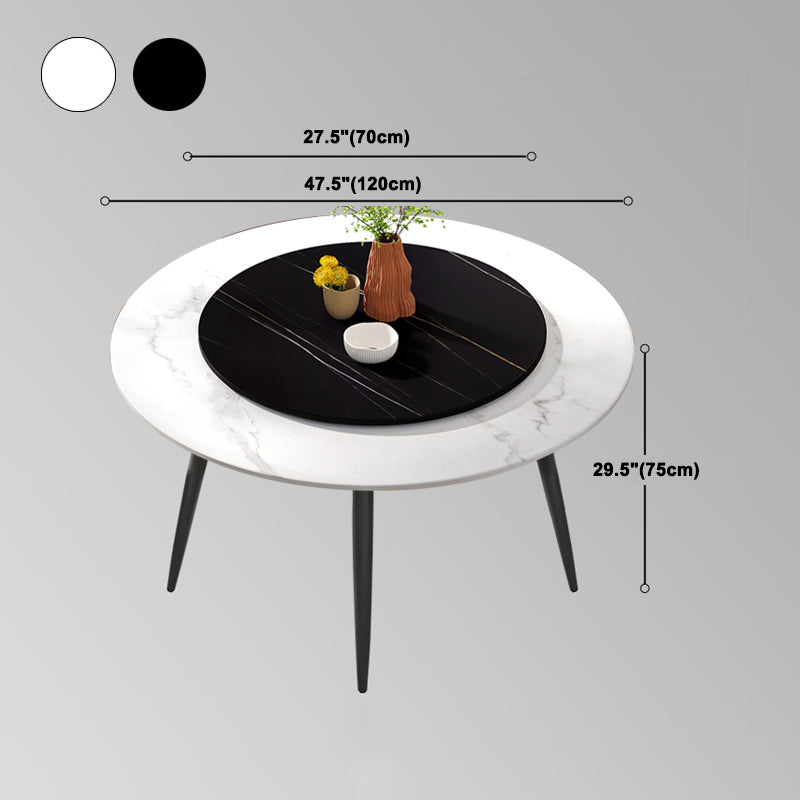 Modern Restaurant Table and Chair Set 1/4/5/7 Pieces Round Dining Table Set
