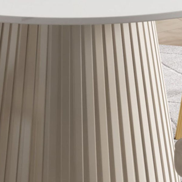 Modern Dinning Table with White Marble Round Dining Table for Kitchen