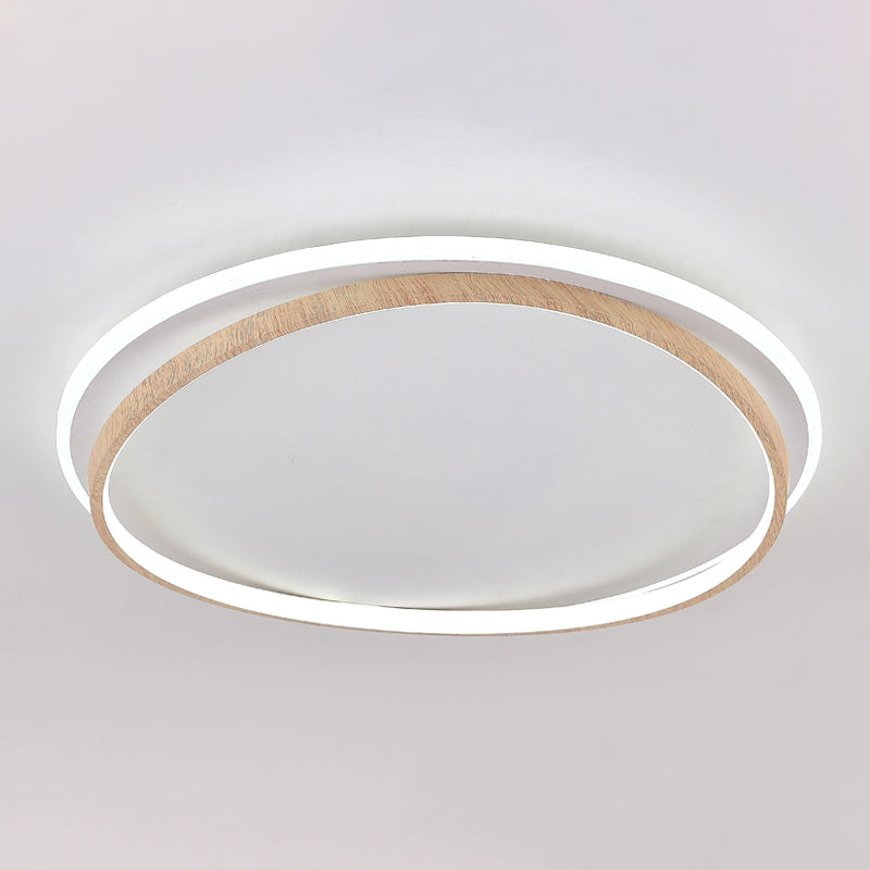 Modern Minimalist Flush Mount Light Fixtures Circle Flush Light for Kids Room