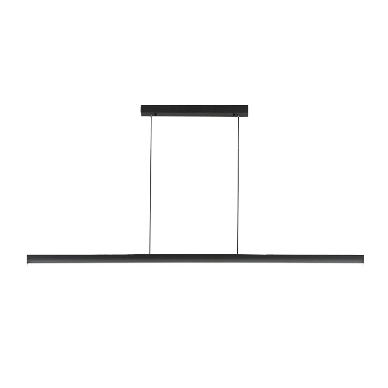 Simple Style Hanging Island Light Metal LED Hanging Lighting Fixture