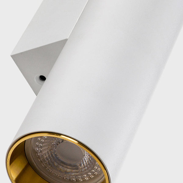 Modern Creative Wall Lamp Aluminium Cylindrical Wall Sconce for Living Room