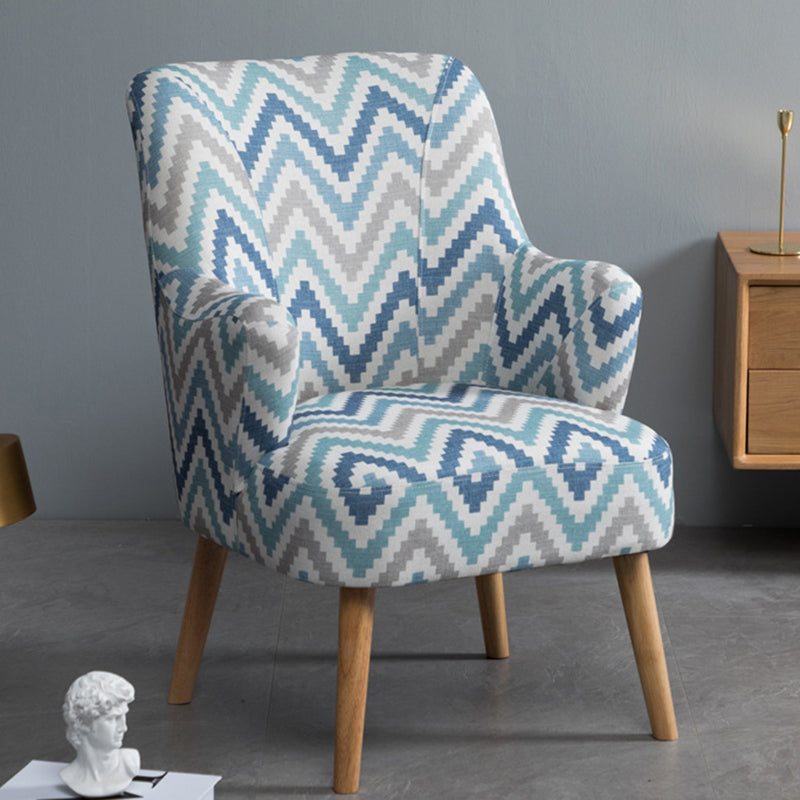 Linen Chair 25.5" L x 26.7"W x 35.8"H Arms Included Chair for Living Room