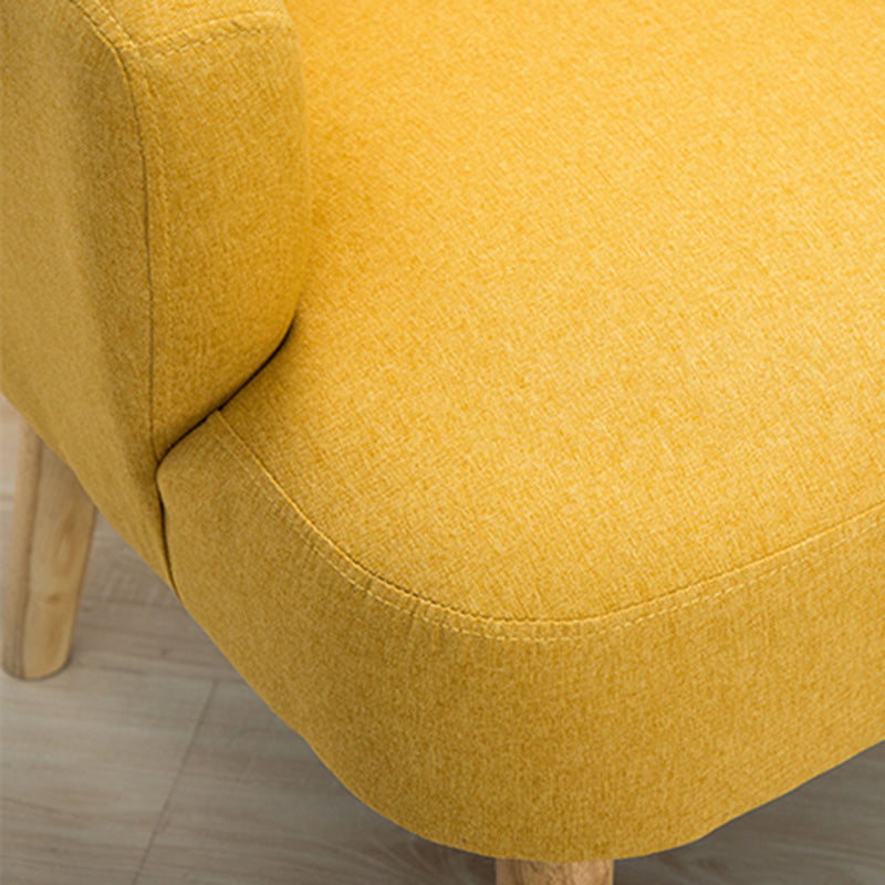 Linen Chair 25.5" L x 26.7"W x 35.8"H Arms Included Chair for Living Room