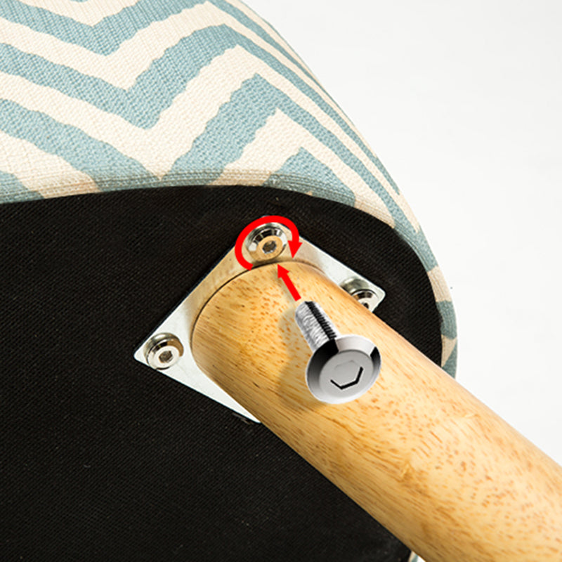 Linen Chair 25.5" L x 26.7"W x 35.8"H Arms Included Chair for Living Room