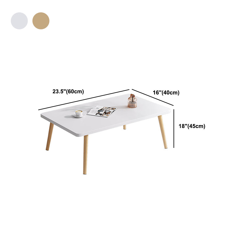 4 Legs Base Design Square/rectangular Wood-based Board Table Coffee Table