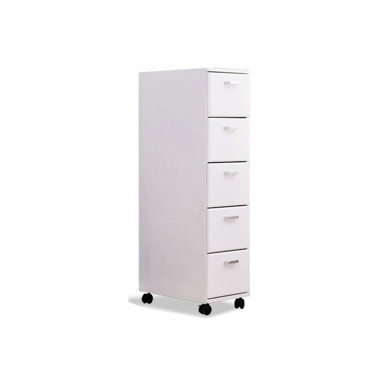 23.62" Wide Accent Chest with Drawers Water Resistant Chest with Wheels