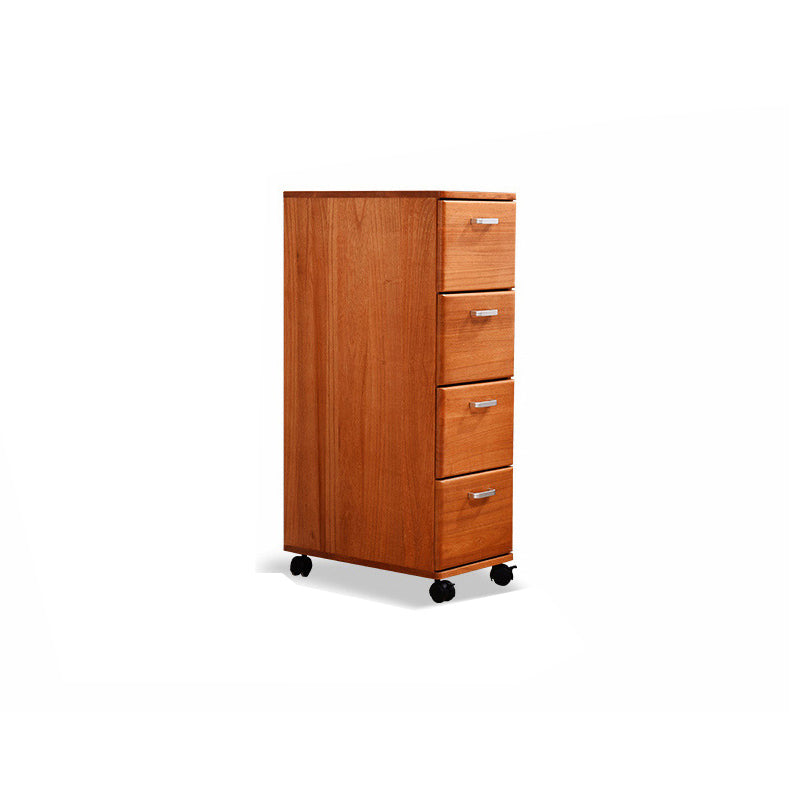 23.62" Wide Accent Chest with Drawers Water Resistant Chest with Wheels