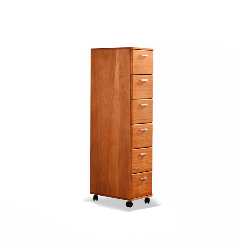 23.62" Wide Accent Chest with Drawers Water Resistant Chest with Wheels
