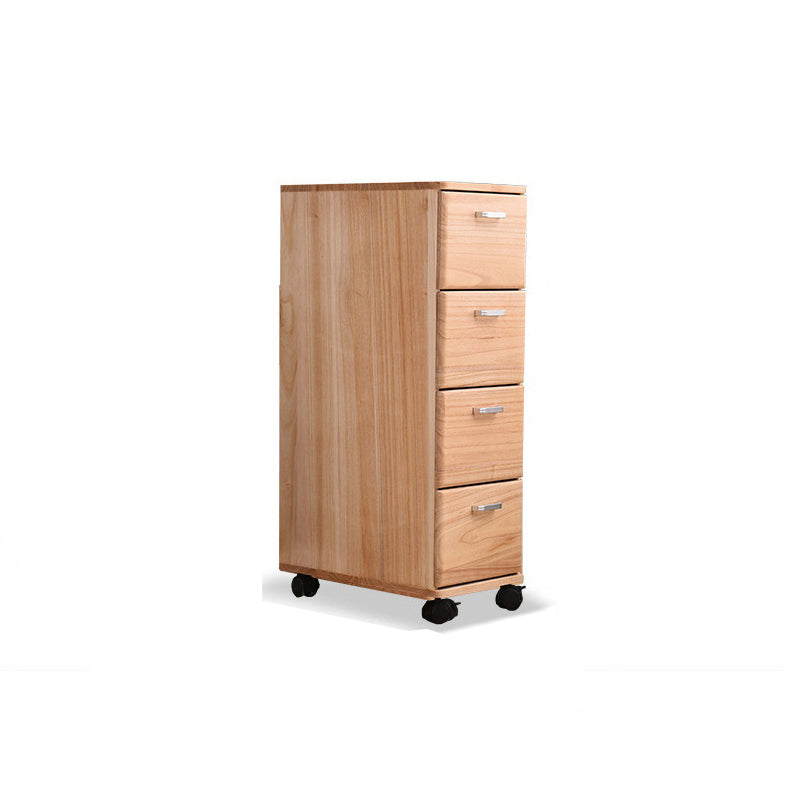 23.62" Wide Accent Chest with Drawers Water Resistant Chest with Wheels
