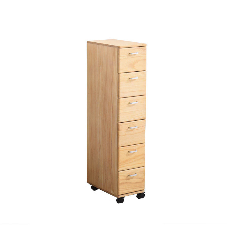 23.62" Wide Accent Chest with Drawers Water Resistant Chest with Wheels