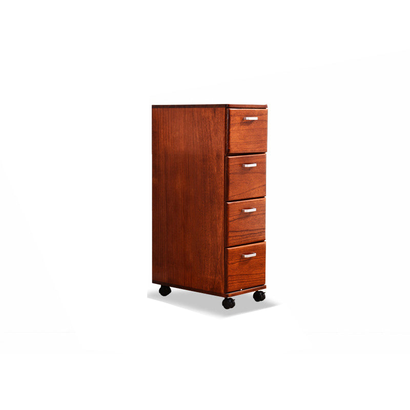 23.62" Wide Accent Chest with Drawers Water Resistant Chest with Wheels