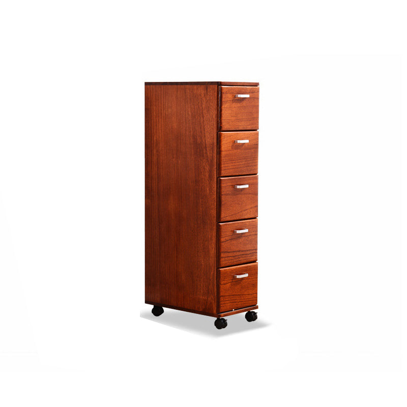 23.62" Wide Accent Chest with Drawers Water Resistant Chest with Wheels