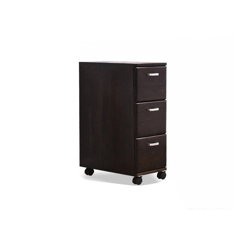 23.62" Wide Accent Chest with Drawers Water Resistant Chest with Wheels