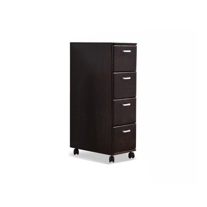 23.62" Wide Accent Chest with Drawers Water Resistant Chest with Wheels