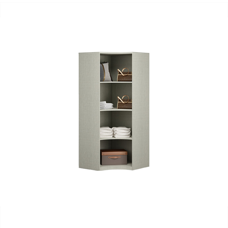 Modern Style Wardrobe White Colour Wooden Wardrobe Closet for Bedroom