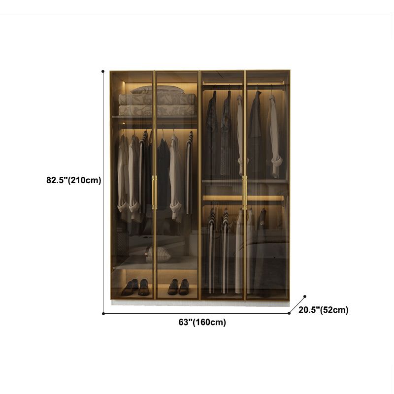 Modern Style Wardrobe White Colour Wooden Wardrobe Closet for Bedroom