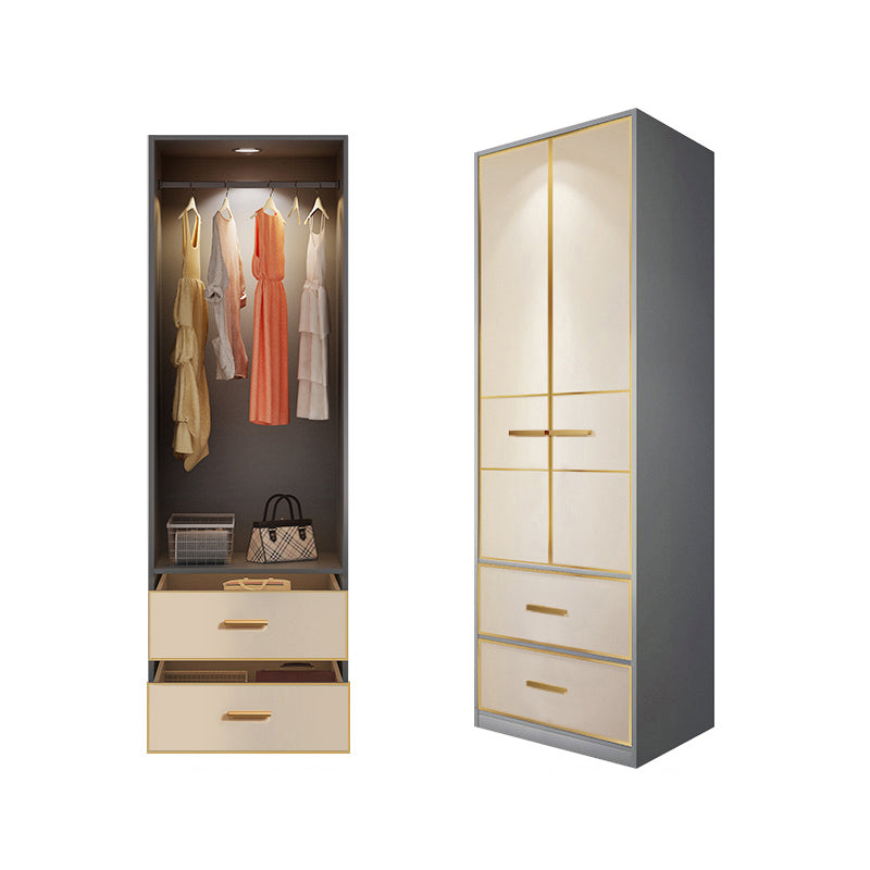 Contemporary Style Wardrobe Wood Wardrobe Closet for Bedroom