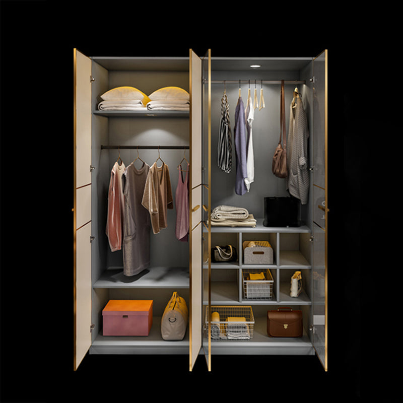 Contemporary Style Wardrobe Wood Wardrobe Closet for Bedroom