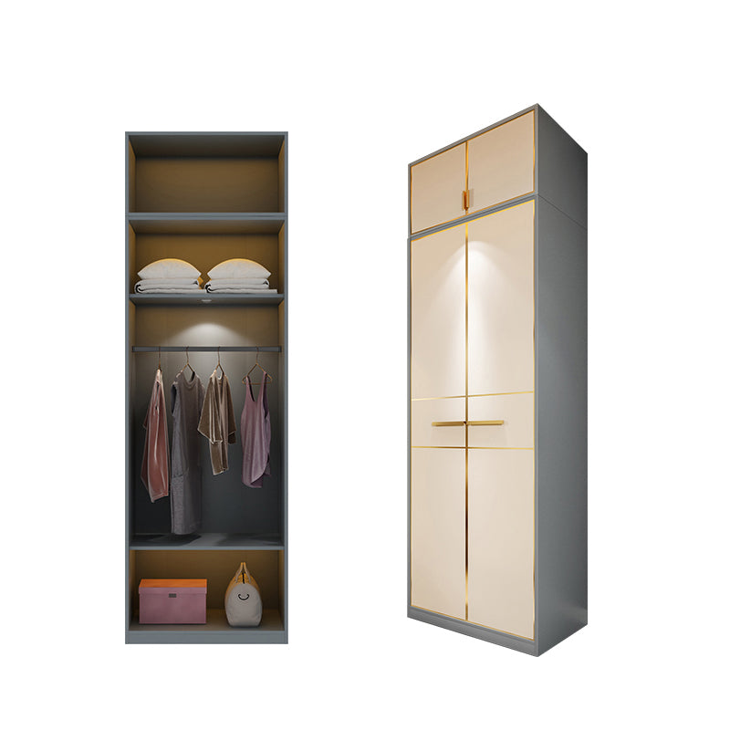 Contemporary Style Wardrobe Wood Wardrobe Closet for Bedroom